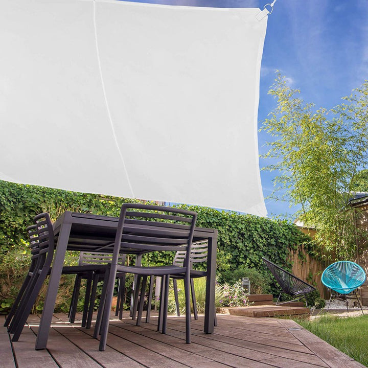 Tenda Vela quadrata bianca 3,6x3,6m