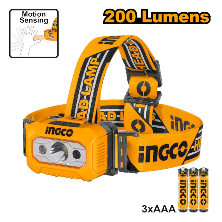 Torcia Da Testa/Casco 100-200 Lumen