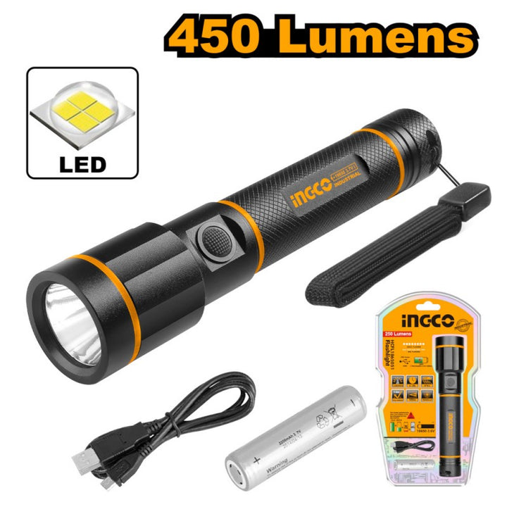 Torcia Led 450 Lumen