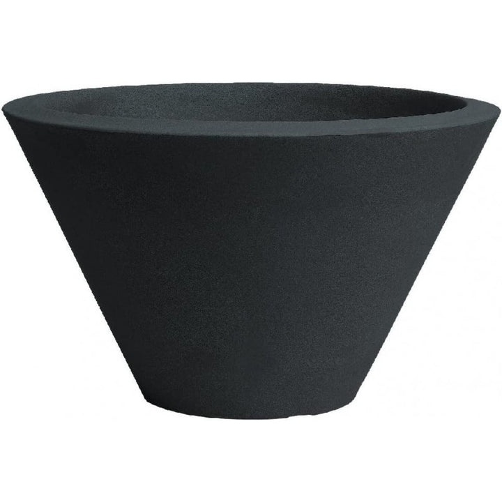 Vaso Chiron antracite 50 cm