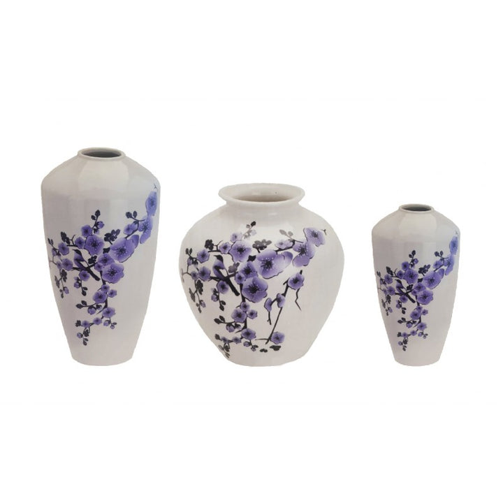 Vaso porcellana con fiori di Ciliegio