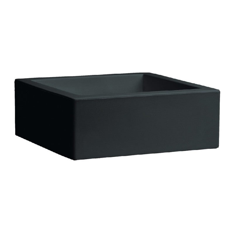 Vaso Cubo Minos antracite 40cm