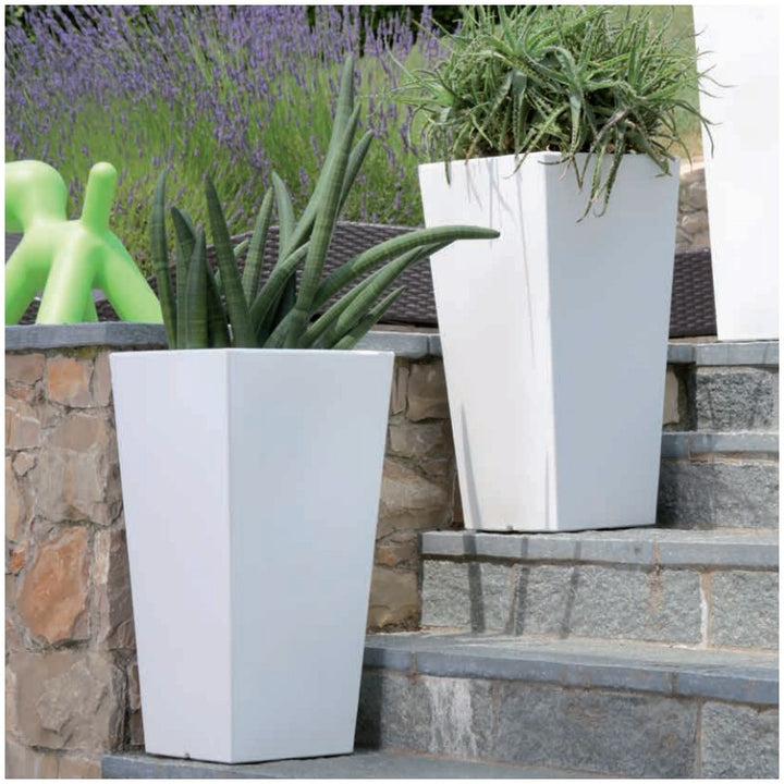 Vaso per piante bianco Eros Nicoli