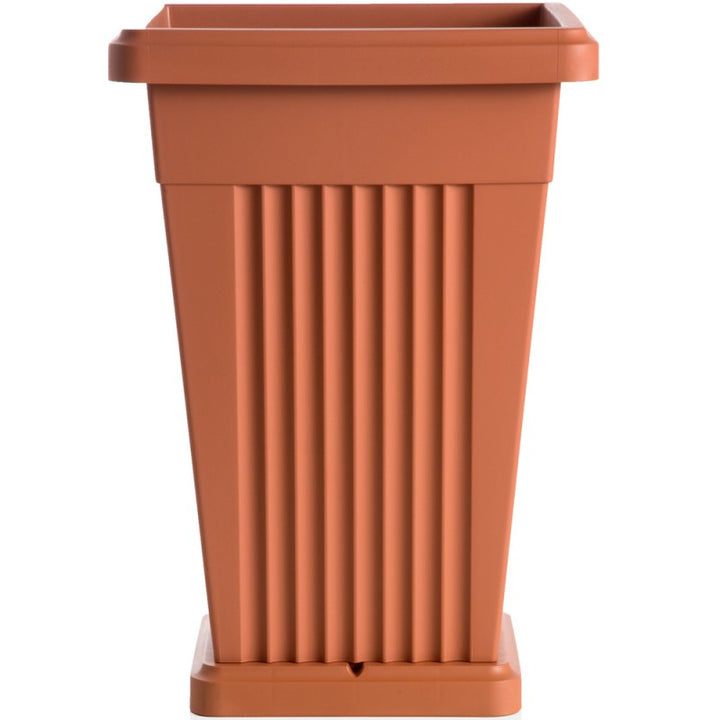 Vaso piramide con sottovaso