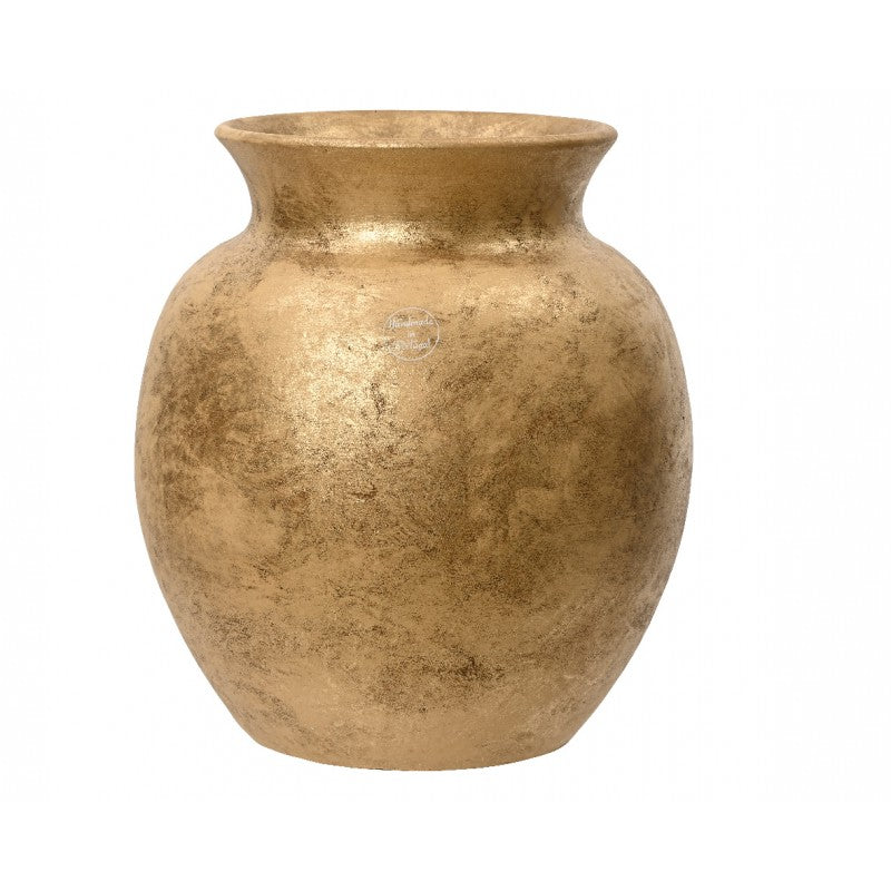Vaso Oro in Terracotta H31 cm