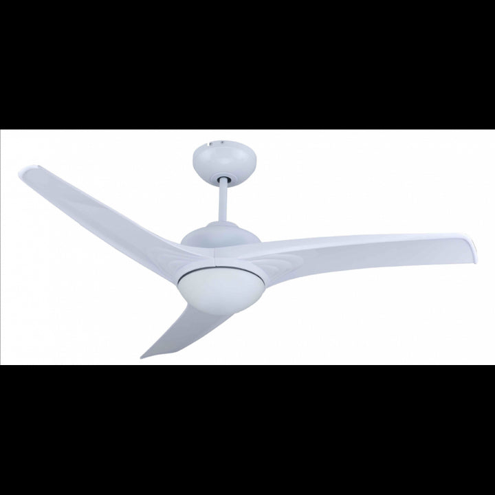 Ventilatore soffitto 3 pale in plastica con luce