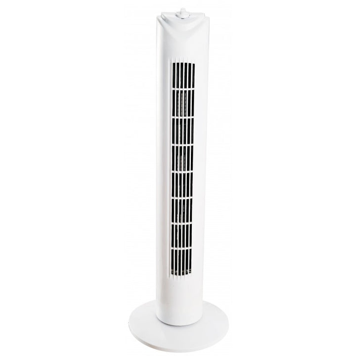 Ventilatore a torretta bianco